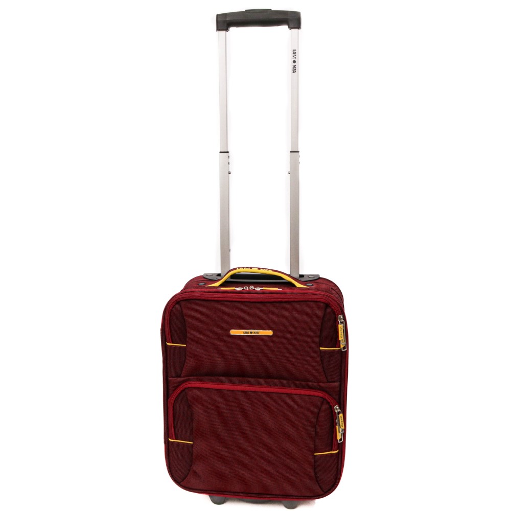 Troler Lime 40x29x17 cm, 1.9 kg, rosu / galben