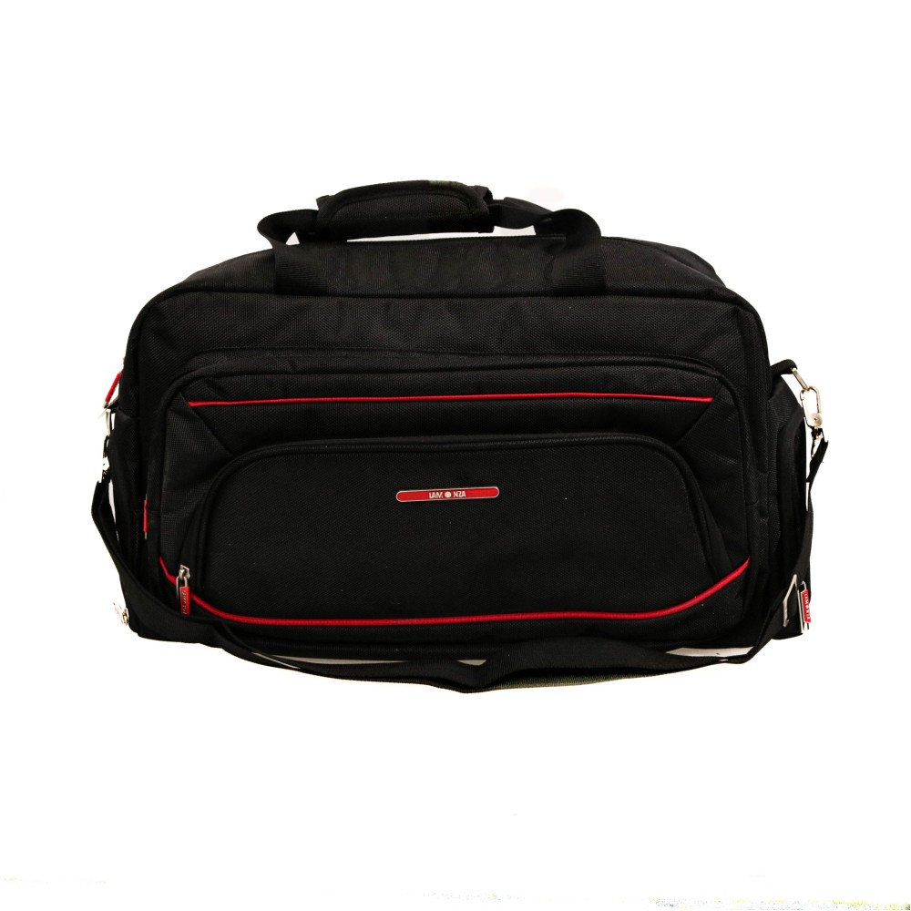 Geanta de voiaj Smiley, 49x27x24 cm, negru