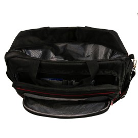 Geanta de voiaj Smiley, 49x27x24 cm, negru