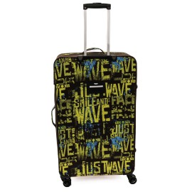 Troler Colage 79x44x26 cm, expandabil, 3.4 kg, print