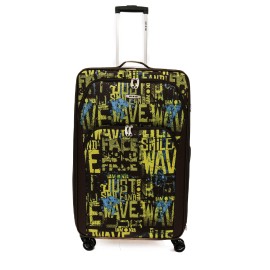 Troler Colage 79x44x26 cm, expandabil, 3.4 kg, print