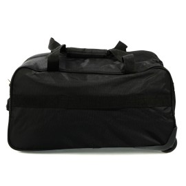 LAMONZA GEANTA DE VOIAJ CU TROLER SMILEY 55X30X30 CM NEGRU