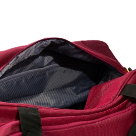 LAMONZA GEANTA DE VOIAJ CU TROLER LIME 55X30X30 CM ROSU