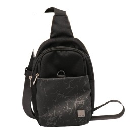 LAMONZA GEANTA CROSSBODY RIVIERA 31X22X8 CM GRI INCHIS