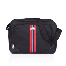 Set 5 bucati Master Penta, Troler mediu,Troler mic, Geanta voiaj, Geanta avion, Geanta cosmetice, Black