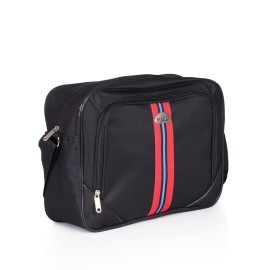 Set 5 bucati Master Penta, Troler mediu,Troler mic, Geanta voiaj, Geanta avion, Geanta cosmetice, Black