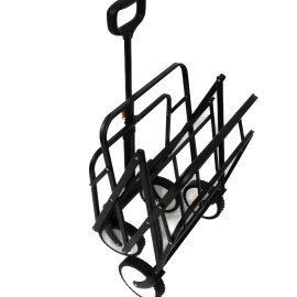 Carucior pliabil, Master, 4 roti, 100 l, albastru