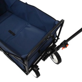 Carucior pliabil, Master, 4 roti, 100 l, albastru