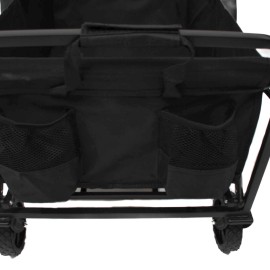 Carucior pliabil, Master, 4 roti, 60 l, negru