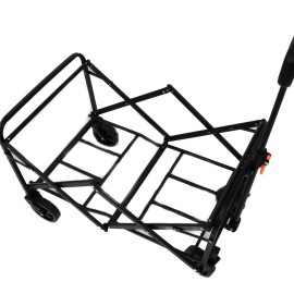 Carucior pliabil, Master, 4 roti, 60 l, negru