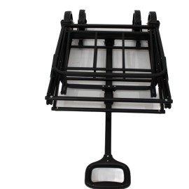 Carucior pliabil, Master, 4 roti, 60 l, negru