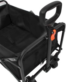 Carucior pliabil, Master, 4 roti, 60 l, negru