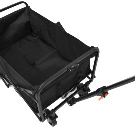 Carucior pliabil, Master, 4 roti, 60 l, negru