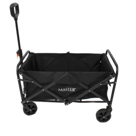 Carucior pliabil, Master, 4 roti, 60 l, negru