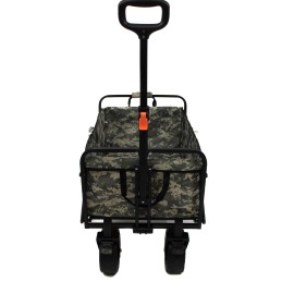 Carucior pliabil, Master, 4 roti, 85 l, camuflaj