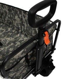 Carucior pliabil, Master, 4 roti, 85 l, camuflaj