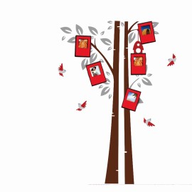 Sticker copac cu rame foto MAXTAR