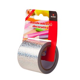 Banda adeziva decorativa Kunst Glitter 500x4.8 cm, tip Duct Tape