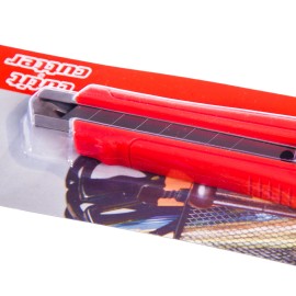 Cutter cu lama Kunst 1.8 cm rosu