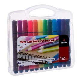 Set 12 carioci Kunst cu varf fetru