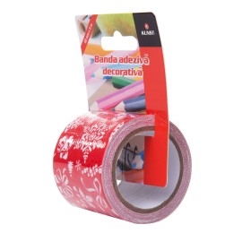 Banda adeziva decorativa Kunst Winter 500x4.8 cm, tip Duct Tape