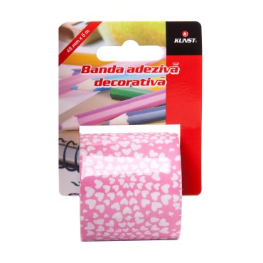 Banda adeziva decorativa Kunst Blossom 500x4.8 cm, tip Duct Tape