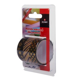 Set banda adeziva decorativa Kunst Glamour 3 buc 500x1.5 cm