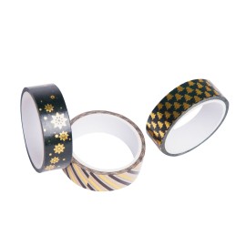 Set banda adeziva decorativa Kunst Glamour 3 buc 500x1.5 cm