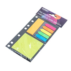 Set KUNST etichete indexare si notite adezive, diverse forme x 25 file