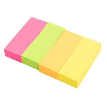 Note adezive KUNST, 4 culori, 100x4 file