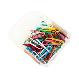 Set agrafe metalice, KUNST, 28 mm, colorate, 50 buc