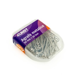 Set agrafe metalice, KUNST, 50 mm, 40 buc