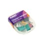 Set Clipsuri, KUNST, metalice, 19mm, 12 buc