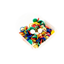 Set piuneze KUNST, colorate, 100 buc