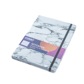 Agenda KUNST, 14x20 cm, 96 pagini, alb