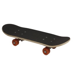 Skateboard Maxtar, Negru/Galben, 56x15 cm