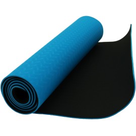 Saltea yoga Maxtar TPE 183x61x0.6 cm albastra
