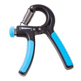 Flexor ajustabil Maxtar, Negru/Albastru, 24x8x18 cm