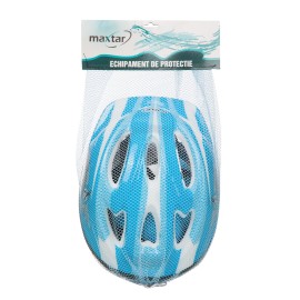 Set protectii Maxtar, Albastru, Casca 55 cm