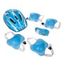Set protectii Maxtar, Albastru, Casca 55 cm