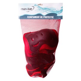 Set protectii Maxtar, Rosu, 26x15x8