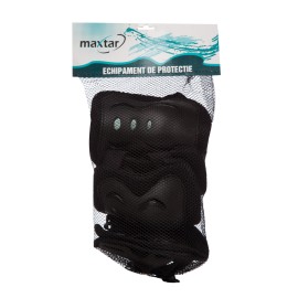 MAXTAR SET PROTECTII COATE, GENUNCHI SI BRATE, MARIME L, NEG