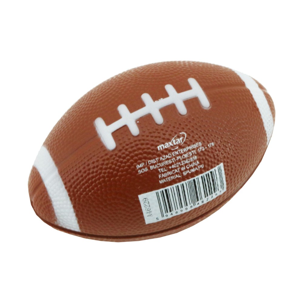 Minge spuma rugby Maxtar 10 cm, 60 gr
