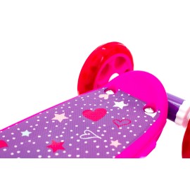 Trotineta Maxtar Bubble, Roz, Fata