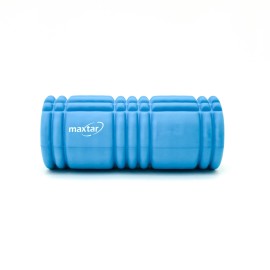 Rola MAXTAR, pentru masaj si antrenamente Yoga, Pilates, 33.2 x 14 CM, albastru
