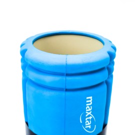 Rola MAXTAR, pentru masaj si antrenamente Yoga, Pilates, 33.2 x 14 CM, albastru