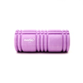 Rola MAXTAR, pentru masaj si antrenamente Yoga, Pilates, 33.2 x 14 CM, mov