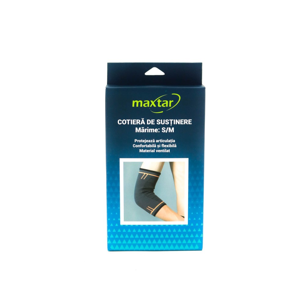 Cotiera MAXTAR,  flexibila, material ventilat, marime S/M