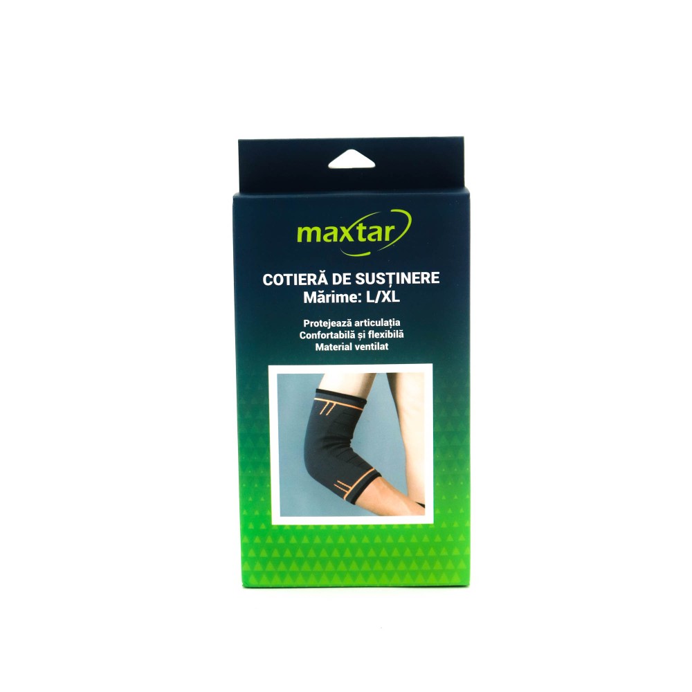 Cotiera MAXTAR,  flexibila, material ventilat, marime L/XL