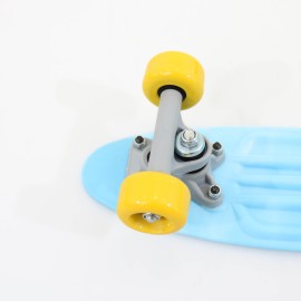 Skateboard Maxtar Snap, 43x11 cm, albastru